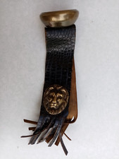 Cendrier d'accoudoir de fauteuil vintage tête de lion cendrier vintage