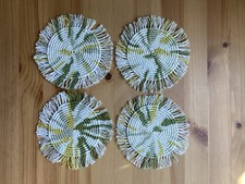 Handmade Macrame Coasters In