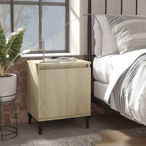 Table chevet avec pieds en - chevet,