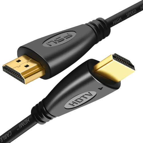 Câble hdmi 1080p plaqué - hdmi,