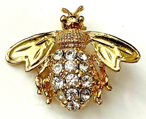 Broche insecte doré - doré, &