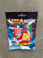 Robot Letrabots Secret Agents Collection Planet White A-22 no Transformers Gobot