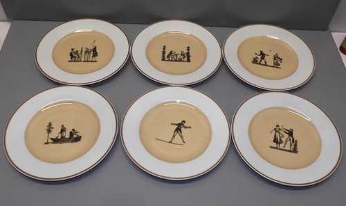 Assiettes porcelaine - ,