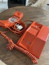 Téléphone Orange  Contempra vintage cadran années 70