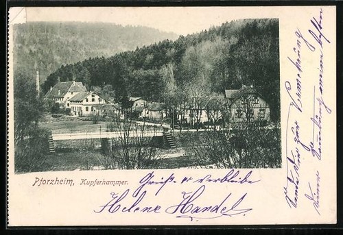 Carte postale pforzheim - carte,