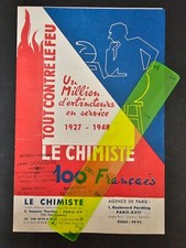 Lot de documents sur la protection du feu : extincteurs, paratonnerre