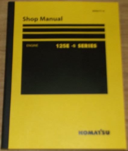 Komatsu 125e séries moteur - komatsu, 125e-5