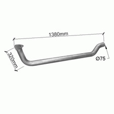 MERCEDES 6-9 T 609 D 609 D/709 D 709 D Tuyau Avant