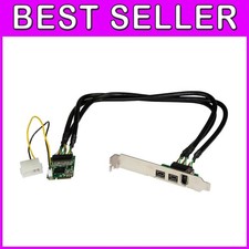 Mini PCIe FireWire Card - 2x