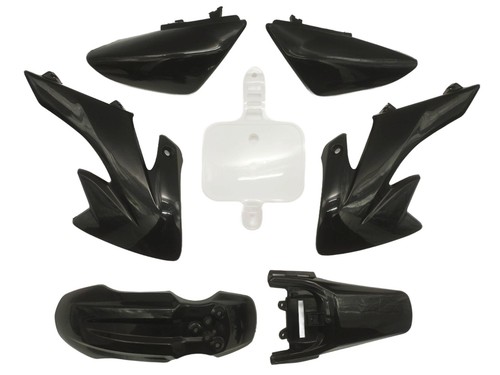 Kit plastiques noir crf50 dirt - plastiques,