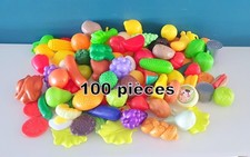 100 pièces imitation fruits - pièces,