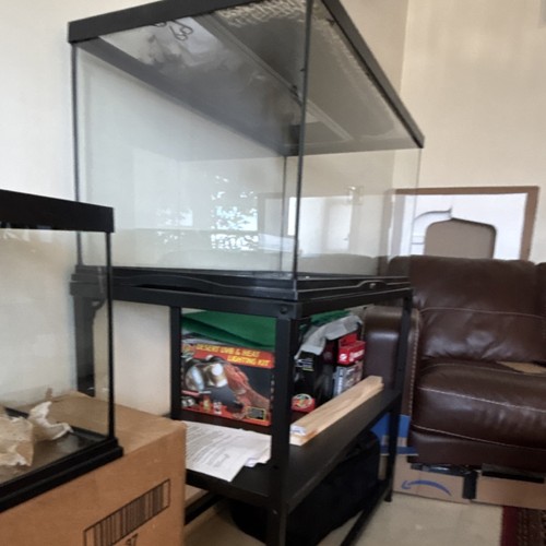 Gallon terrarium with stand - gallon,