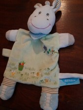 Doudou Plat Ane Vert Clair