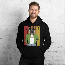 Unisex Coolest Pug Hoodie