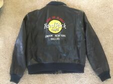 Vintage “Hard Rock Cafe London-New York-Dallas” Black Leather jacket