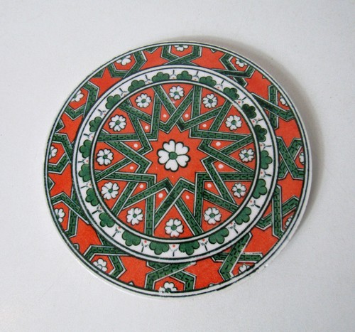 Rond céramique faience à - céramique,