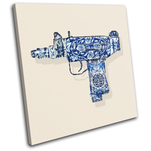 Ornate uzi gun luxury - ornate, asian