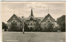 Suède Horby Hörby - Stora Hotellet 1950 Véritable Photo Carte Postale