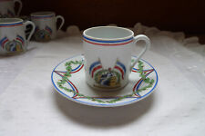 Tasse collector Apilco porcelaine Limoges bicentenaire révolution 1789 1989