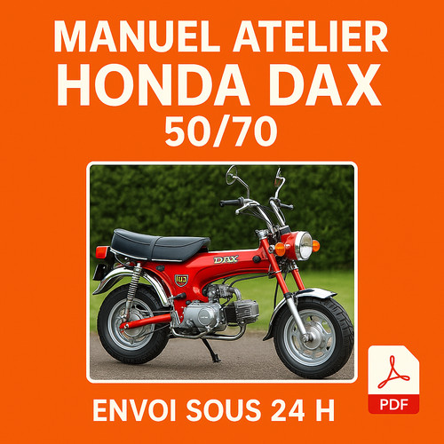Manuel atelier honda dax - atelier,