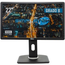 Dell P2212hb 22" 16:9 Écran Moniteur Affichage Lcd Panneau Dvr Pc Remis À Neuf