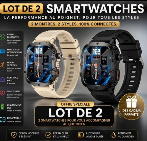 Lot montres connectée - lot,