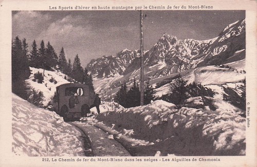 Chamonix chemin fer du - 74*,