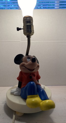 Vintage mickey mouse lamp - mickey,