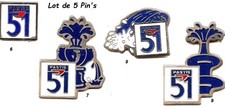 Boisson_ ANISETTE_PASTIS 51 ALCOOL _Lot 4 Pin's-