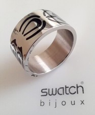 Swatch: Bague "Fluonik Black"