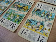 Tarot 78 cartes Heron dos écossais jeu ancien complet bon état