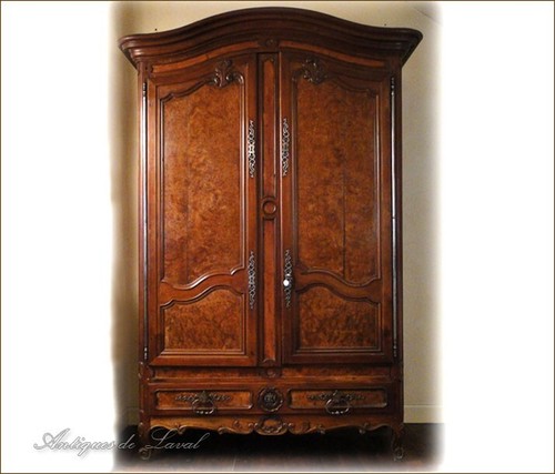 Armoire louis acajou - armoire,