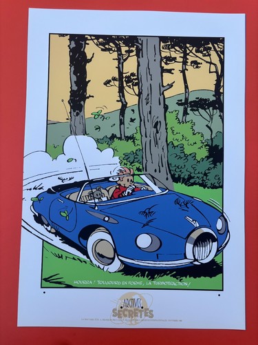 Franquin serigraphie spirou - ,