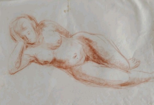 Joli dessin sanguine - joli, a