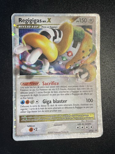Carte pokémon regigigas - carte,