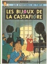 HERGE carte postale bd  Les