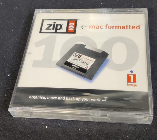 Disquette iomega zip 100mo mac - zip,
