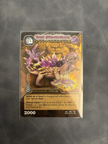 Carte dinosaur king sas 080 - carte,
