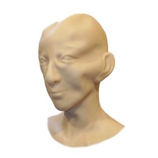 Masque humain en latex pour