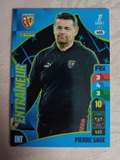 PANINI ADRENALYN XL LIGUE1 2026 CARTE ENTRAINEUR #466 PIERRE SAGE RC LENS
