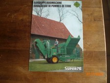 ANCIENNE  BROCHURE   PUBLICITAIRE    ARRACHEUSE    PdeT   SPY  SUPER 76