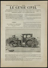 1907 - Tracteur à vapeur &