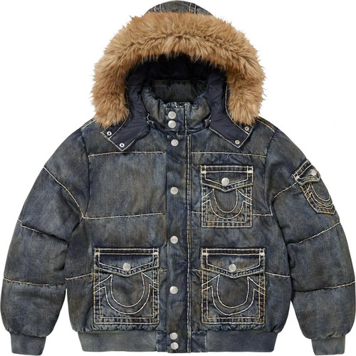 Supreme true religion puffer - true,