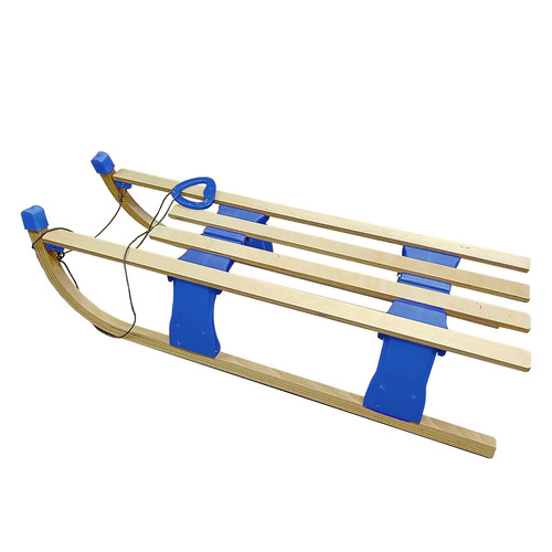 Luge enfant bois laqué - luge,