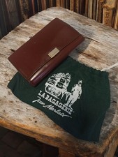 Petit portefeuille vintage en cuir Le Tanneur, ancien accessoire de maroquinerie