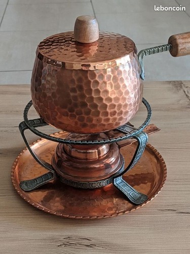 Service fondue cuivré sigg - à,