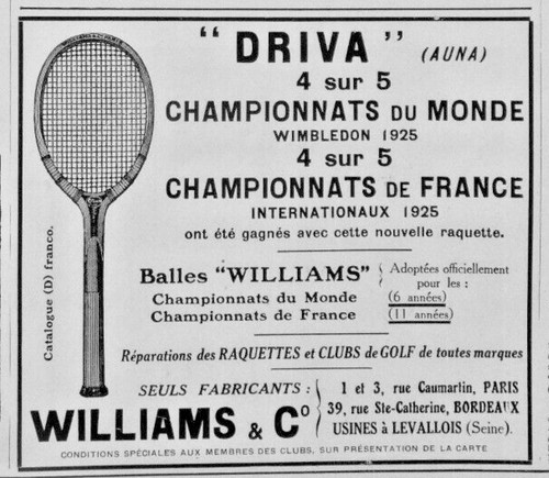Publicité presse 1926 - de,