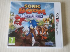 SONIC BOOM LE CRISTAL BRISE    --- jeu  pour 3DS