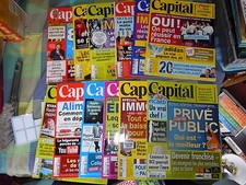 Lot magazines capital COMPLET avec 14 numéros et en très bon état général A 2 €!