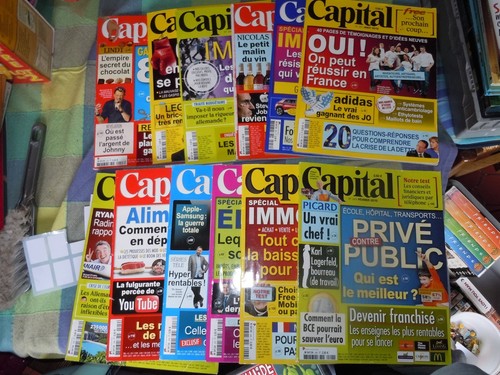 Lot magazines capital complet - lot,